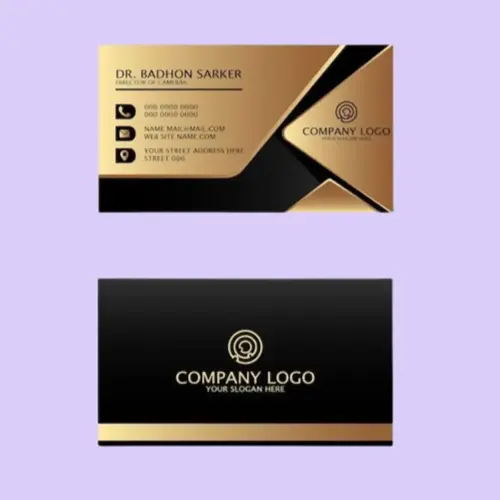 高級燙金商務名片（100 張）